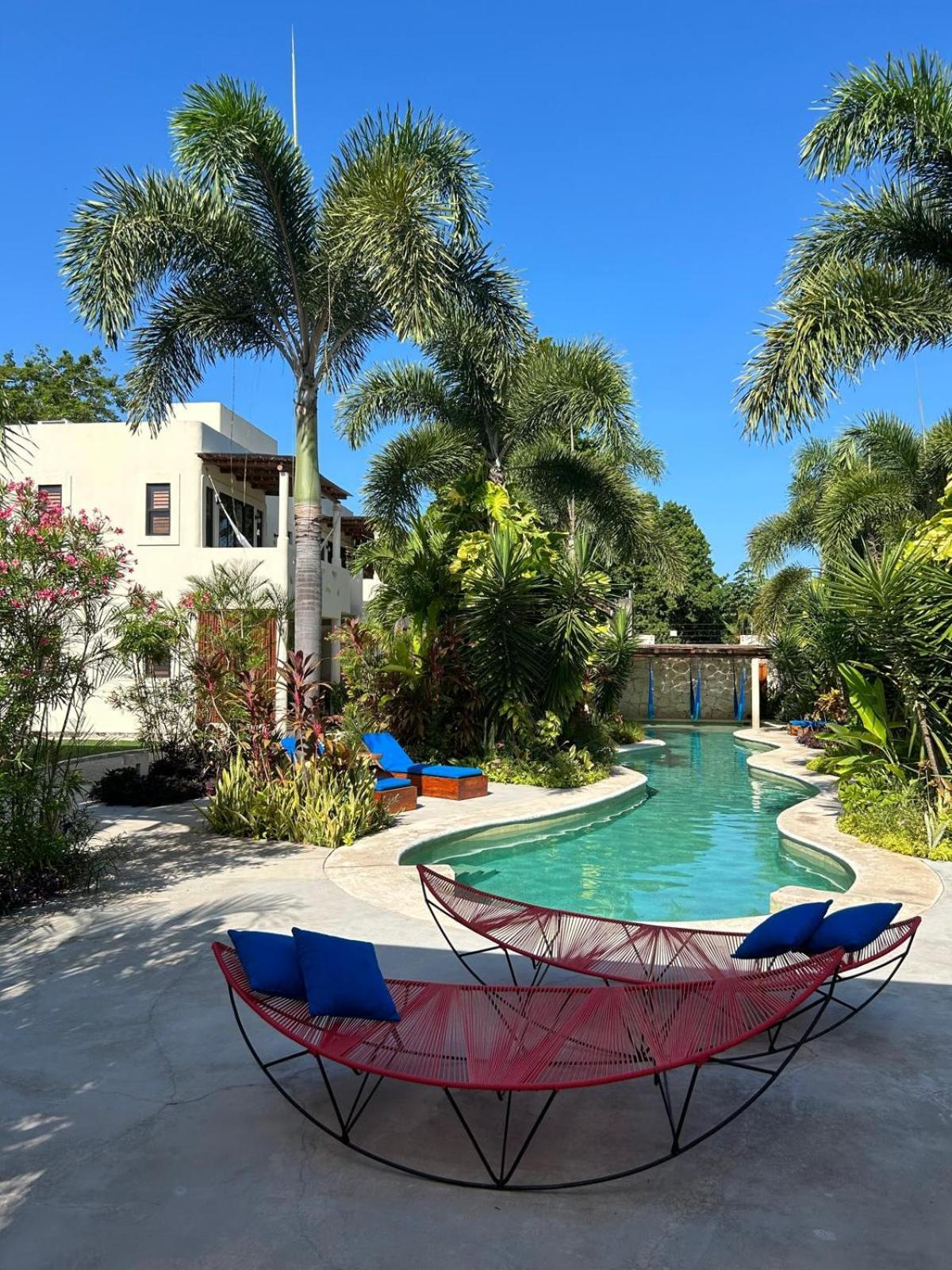 Blue Palm Bacalar Hotel Ngoại thất bức ảnh